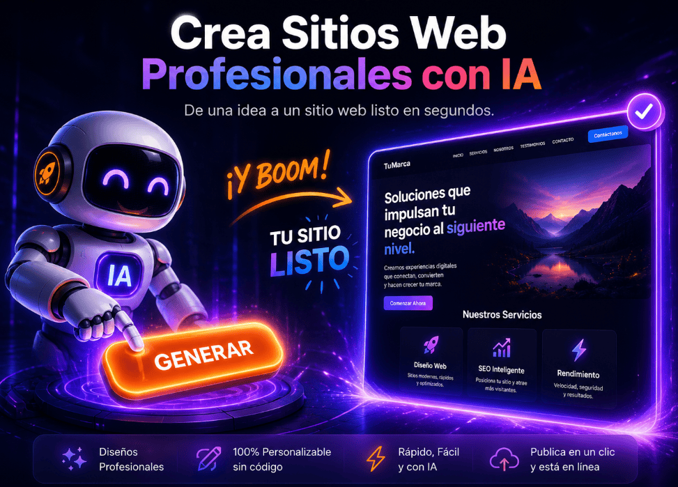 Creador de Páginas Web
